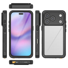 Redpepper FS serie waterdichte schokbestendige TPU+PC hoes voor iPhone 17 Pro zwart