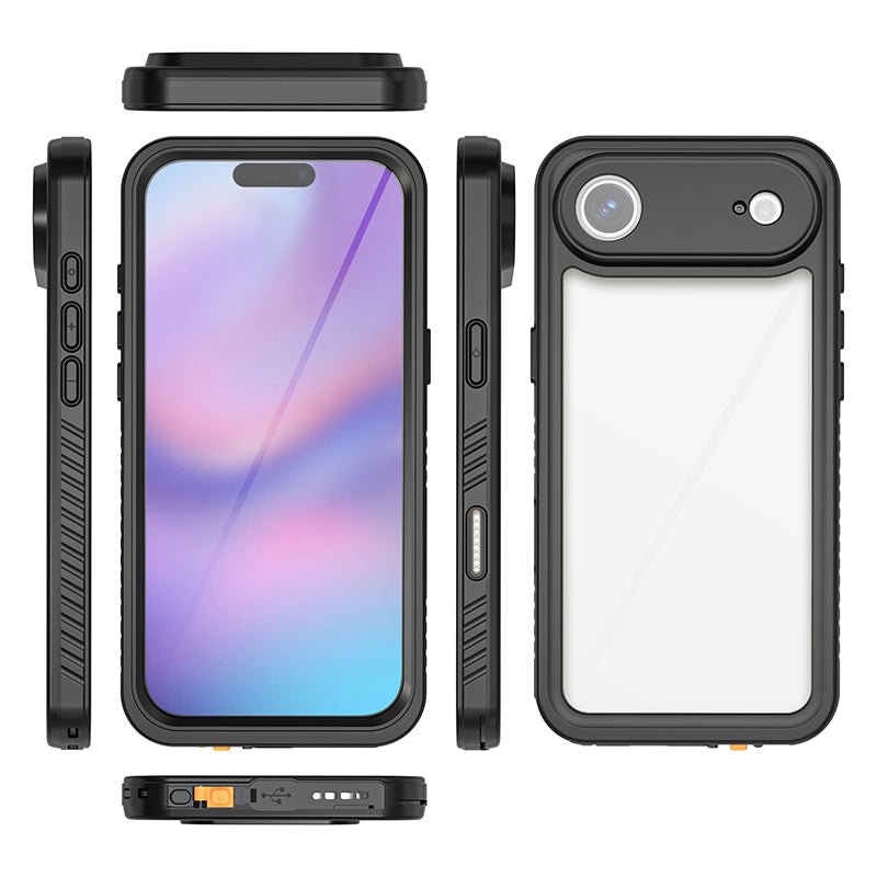 Redpepper FS Series waterdichte schokbestendige TPU+PC hoes voor iPhone 17 Air zwart