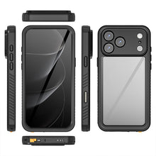 Redpepper FS Series Waterdichte Schokbestendige TPU+PC Hoesje voor iPhone 17 Pro Max Zwart