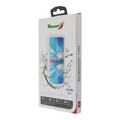 Redpepper IP68 waterdichte schokbestendige hoes voor iPhone 13 Pro Max 6.7" Zwart