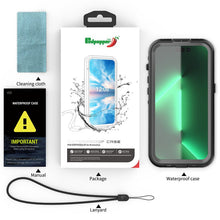 Redpepper IP68 waterdichte schokbestendige hoes voor iPhone 14 Pro Zwart