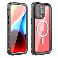 Redpepper IP68 waterdichte schokbestendige hoes voor iPhone 15 Pro Max zwart
