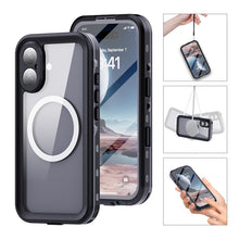 Redpepper IP68 waterproof schokbestendig hoesje voor iPhone 16 zwart