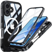 Redpepper magnetische schokbestendige airbag case voor iPhone 17 zwart