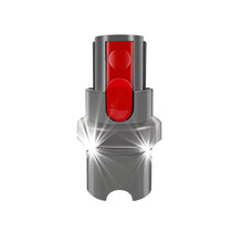 Rode Buclekijkerd met Licht voor Dyson V7/V8/V10/V11/V12/V15 HQ