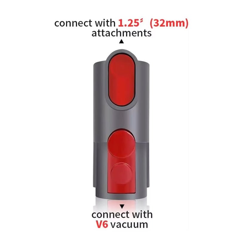 Rode gesp converter voor Dyson V6/V7/V8/V10/V11 HQ