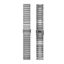 Roestvrijstalen schakelarmband voor Apple Watch series 42MM/44MM/45MM/46MM/49MM zilver