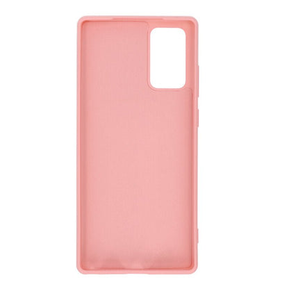 Rubberen zachte tpu hoes voor Samsung Galaxy Note20/Note20 5G roze