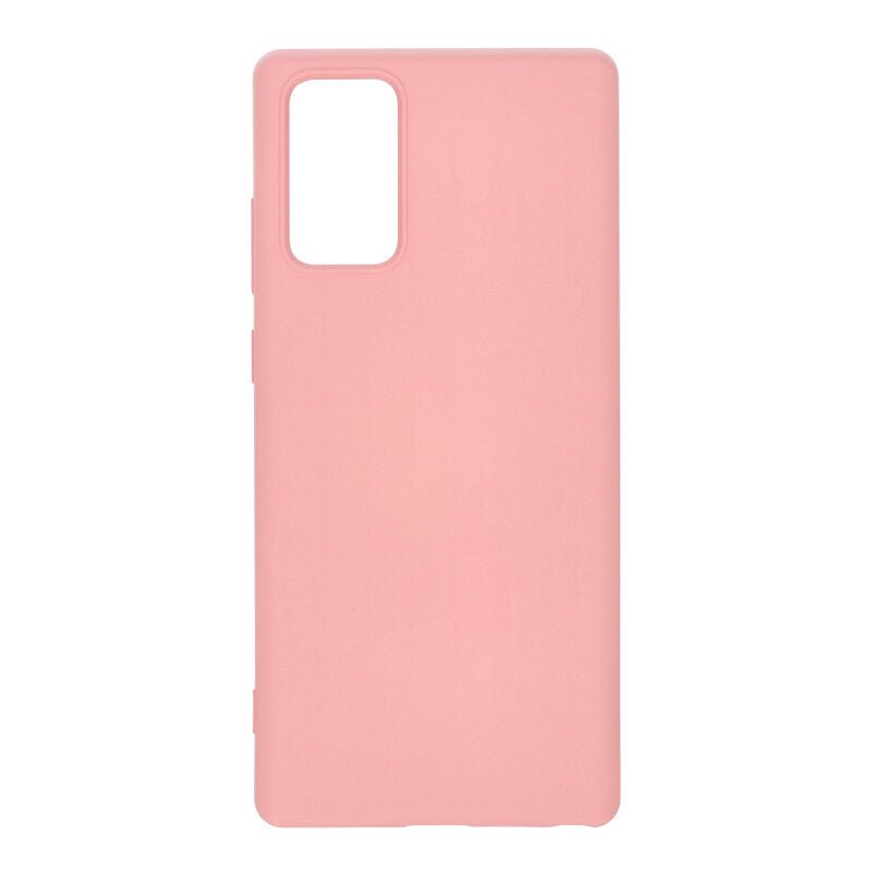 Rubberen zachte tpu hoes voor Samsung Galaxy Note20/Note20 5G roze