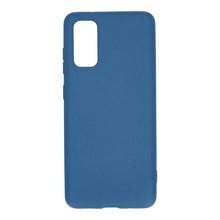 Rubberen zachte TPU hoes voor Samsung Galaxy S20/S20 5G Blauw
