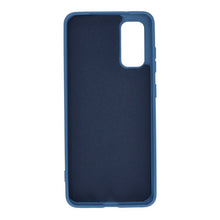 Rubberen zachte TPU hoes voor Samsung Galaxy S20/S20 5G Blauw