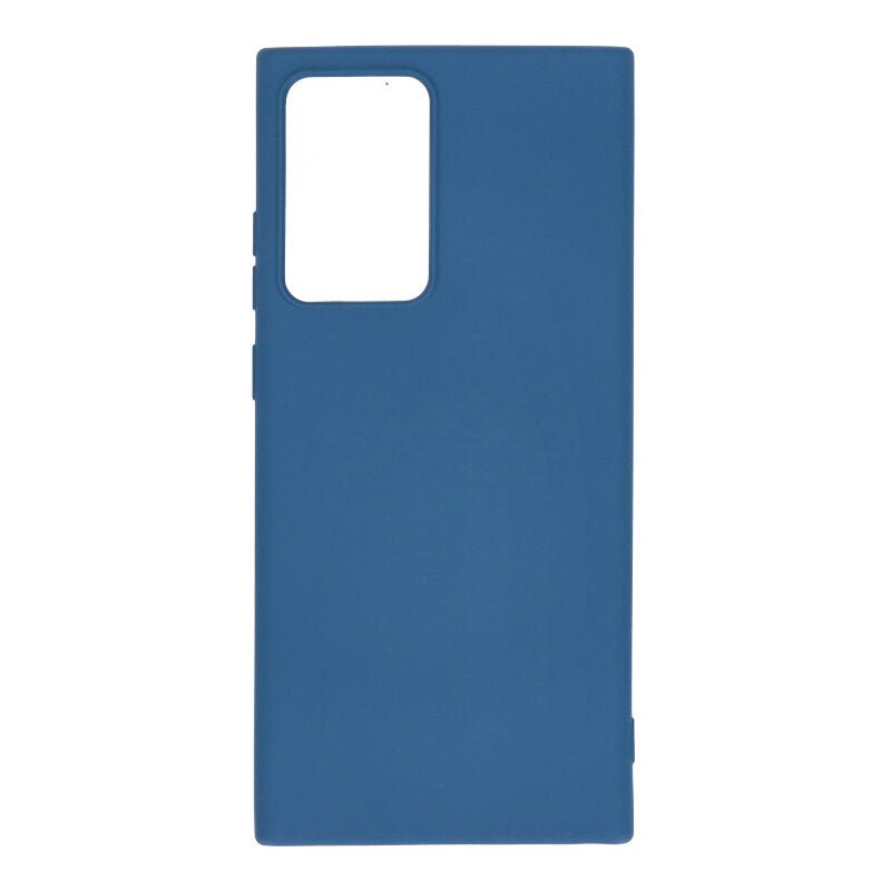 Rubberen zachte TPU hoesje voor Samsung Galaxy Note20 Ultra N985 / Note20 Ultra 5G Blauw