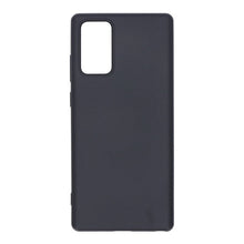 Rubberized zachte TPU hoes voor Samsung Galaxy Note20/Note20 5G zwart