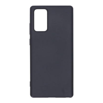 Rubberized zachte TPU hoes voor Samsung Galaxy Note20/Note20 5G zwart