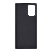 Rubberized zachte TPU hoes voor Samsung Galaxy Note20/Note20 5G zwart