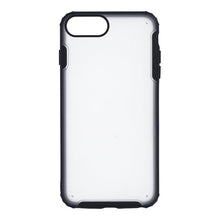 Schokbestendige bumper hard armor pc matte doorschijnende hoes voor iPhone 6P/6SP/7P/8P zwart