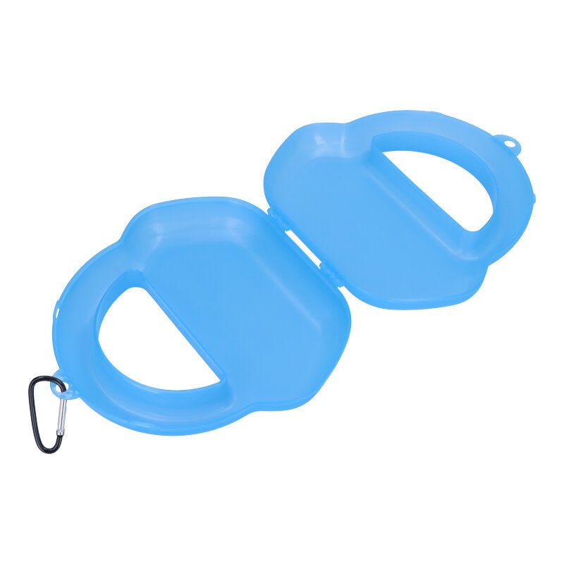 Schokbestendige reistas beschermhoes voor AirPods Max blauw