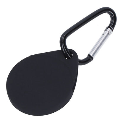 Silicone draagbare beschermhoes voor AirTag zwart