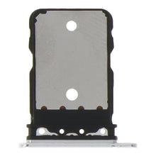 Simkaart houder voor Google Pixel 6 Pro Single Card Version zilver Origineel