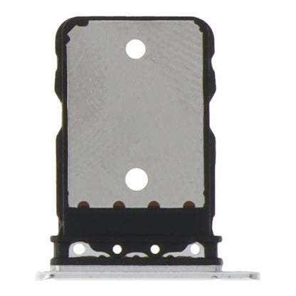 Simkaart houder voor Google Pixel 6 Pro Single Card Version zilver Origineel