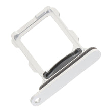 Simkaart houder voor iPhone 16 Pro/16 Pro Max Dual Card Versie White Titanium Origineel