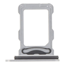 Simkaart houder voor iPhone 16 Pro/16 Pro Max Dual Card Versie White Titanium Origineel