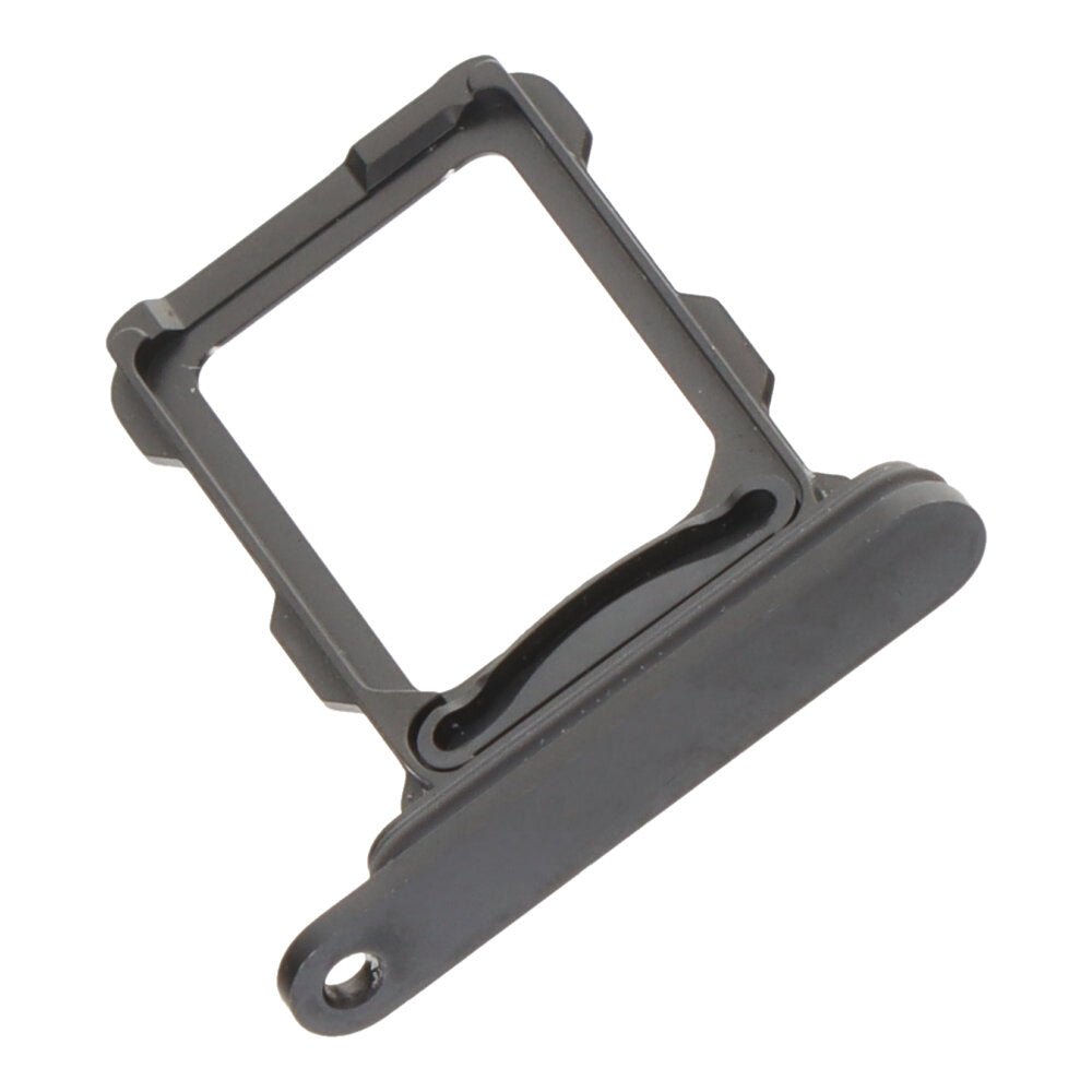 Simkaart houder voor iPhone 16 Pro/16 Pro Max Dual Card versie zwart titanium origineel
