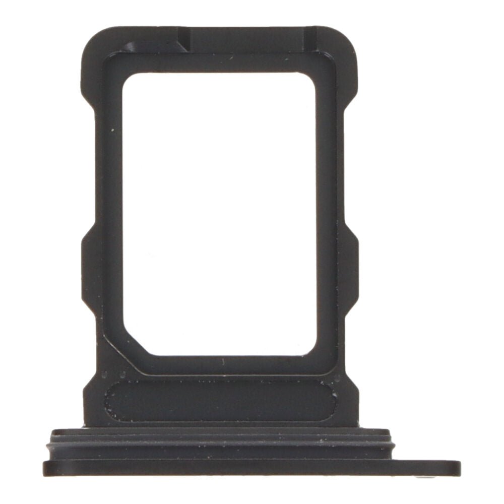 Simkaart houder voor iPhone 16 Pro/16 Pro Max Dual Card versie zwart titanium origineel