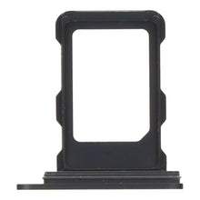 Simkaart houder voor iPhone 16 Pro/16 Pro Max enkele kaartversie zwart titanium origineel