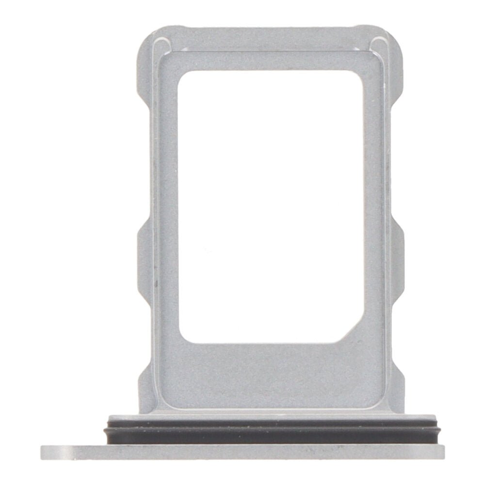 Simkaart houder voor iPhone 16 Pro/16 Pro Max enkelvoudige kaartversie Wit Titanium Origineel