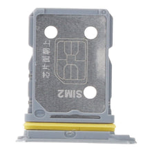 Simkaart houder voor Realme GT2 Dual Card versie Wit Origineel - OEM Spares
