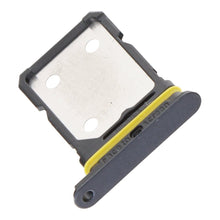 Simkaart houder voor Realme GT2 Dual Card Version zwart origineel - OEM Spares