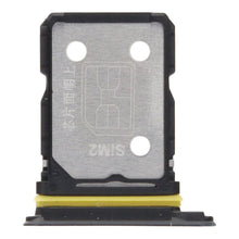 Simkaart houder voor Realme GT2 Dual Card Version zwart origineel - OEM Spares