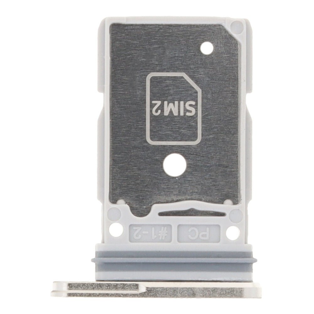 Simkaart houder voor Samsung Galaxy S25 Ultra Dual Card versie goud origineel