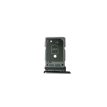 Simkaart houder voor Samsung Galaxy S25 Ultra dual card versie titanium black origineel