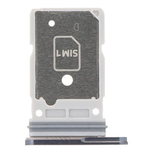 Simkaart houder voor Samsung Galaxy S25 Ultra Dual Card versie Titanium Blue Origineel