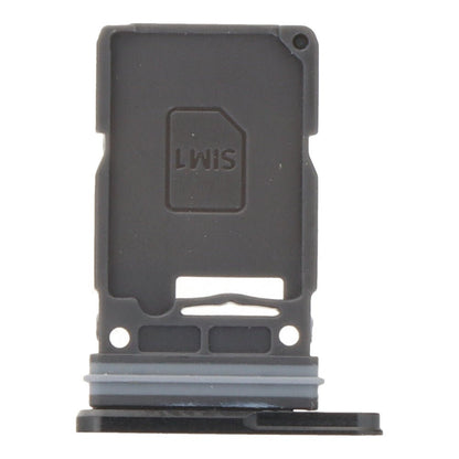 Simkaart houder voor Samsung Galaxy S25 Ultra Single Card versie Titanium Black Origineel