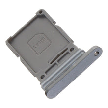 Simkaart houder voor Samsung Galaxy S25 Ultra Single Card versie Titanium Black Origineel