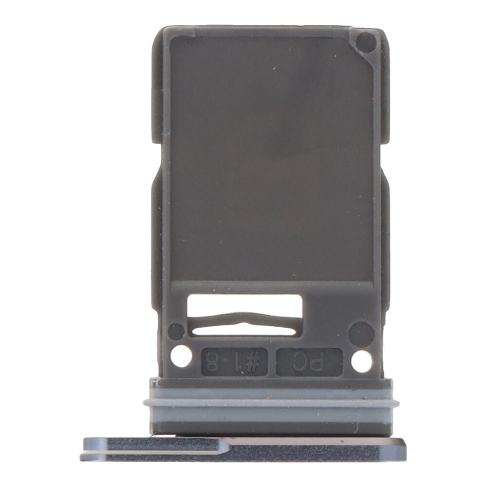 Simkaart houder voor Samsung Galaxy S25 Ultra single card versie titanium blue origineel