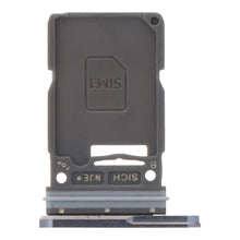 Simkaart houder voor Samsung Galaxy S25 Ultra single card versie titanium blue origineel