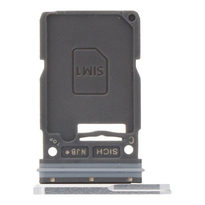 Simkaart houder voor Samsung Galaxy S25 Ultra Single Card Version Zilver (Origineel)
