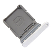 Simkaart houder voor Samsung Galaxy S25 Ultra Single Card Version Zilver (Origineel)