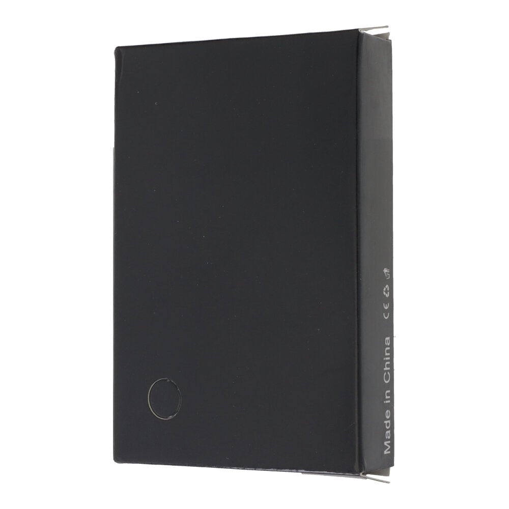 Slim Business forged carbon fiber Airtag portemonnee kaarthouder Rfid metalen aluminium case met geldbeugel zwart