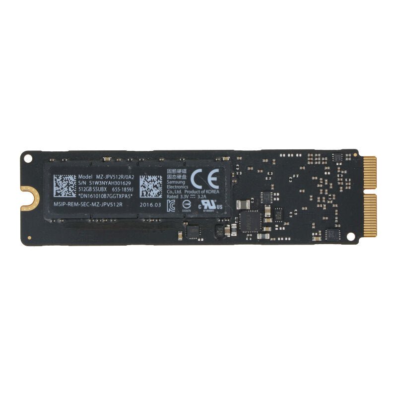 Solid State Drive voor Macbook Retina Pro 13.3" A1502/MacBook Retina Pro 15.4" A1398 2015 Origineel 512GB