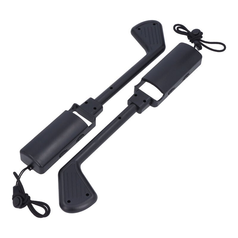 Telescopische golfclubs voor Nintendo Switch Joy - Con zwart