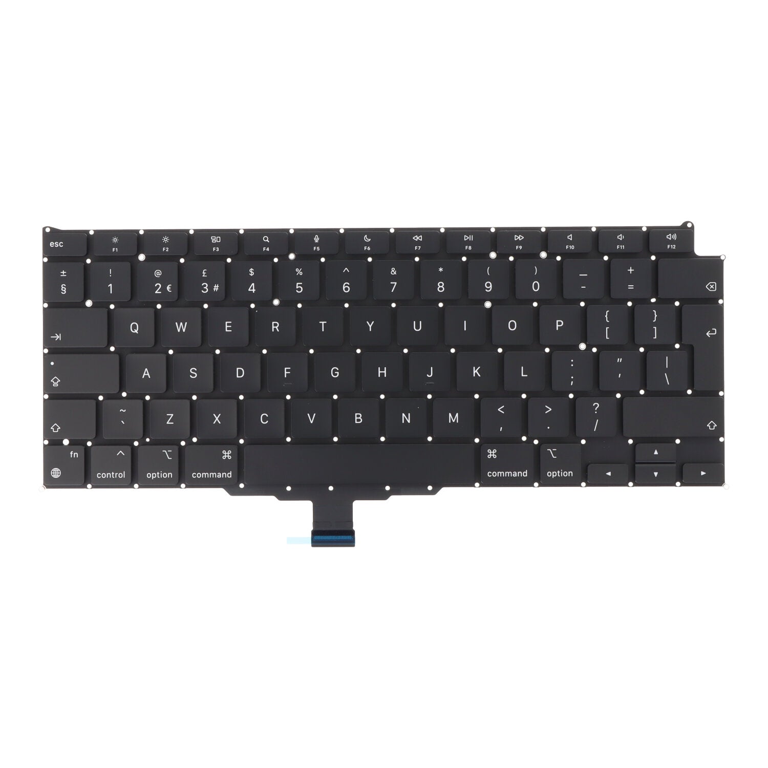 Toetsenbord met achtergrondverlichting voor Macbook Air 13.3" M1 A2337 UK Versie Origineel