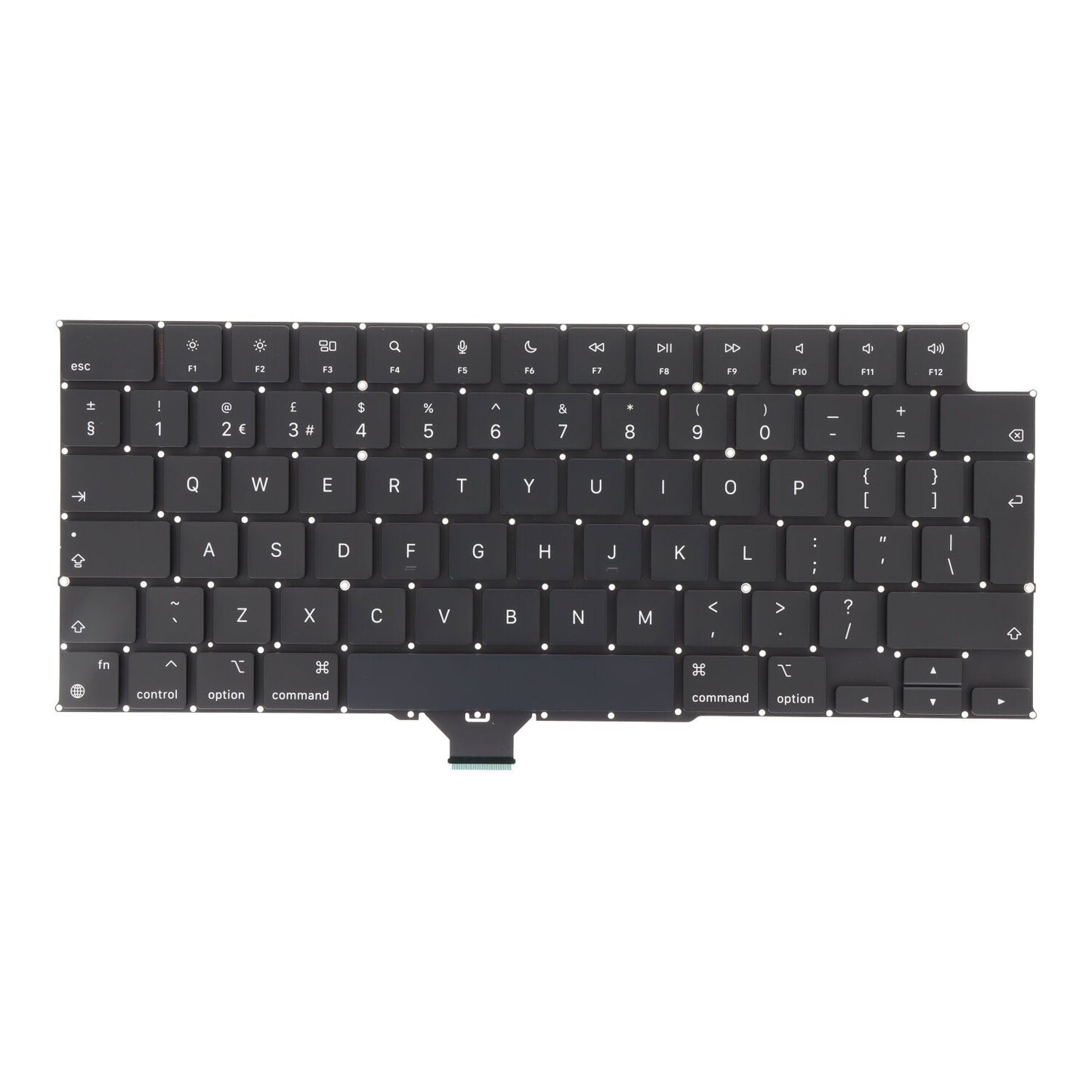 Toetsenbord met backlight voor MacBook Pro M3 Max 16" A2991 UK versie origineel