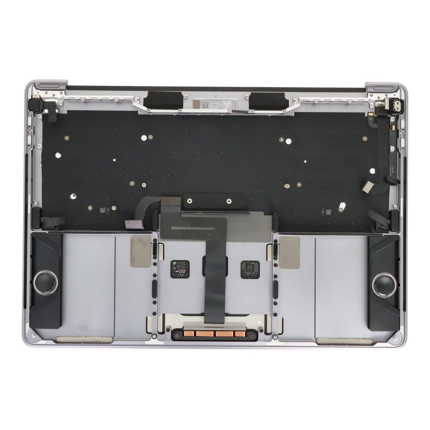 Toetsenbord met c - behuizing en touch board voor MacBook Pro 13.3" A1706 USA versie 2016 - 2017 grijs origineel