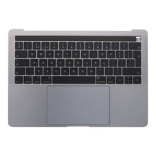 Toetsenbord met C - shell en touch board voor MacBook Pro 13.3" A1706 UK versie 2016 - 2017 grijs Origineel