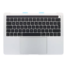 Toetsenbord met C Shell en Touch Board voor MacBook Pro 13.3" A1706 UK Versie 2016 - 2017 Zilver Origineel